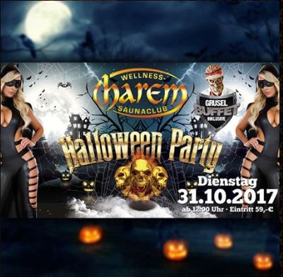 Saunaclub Harem Halloween 31.10.2017