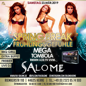 salome 350 spreing break